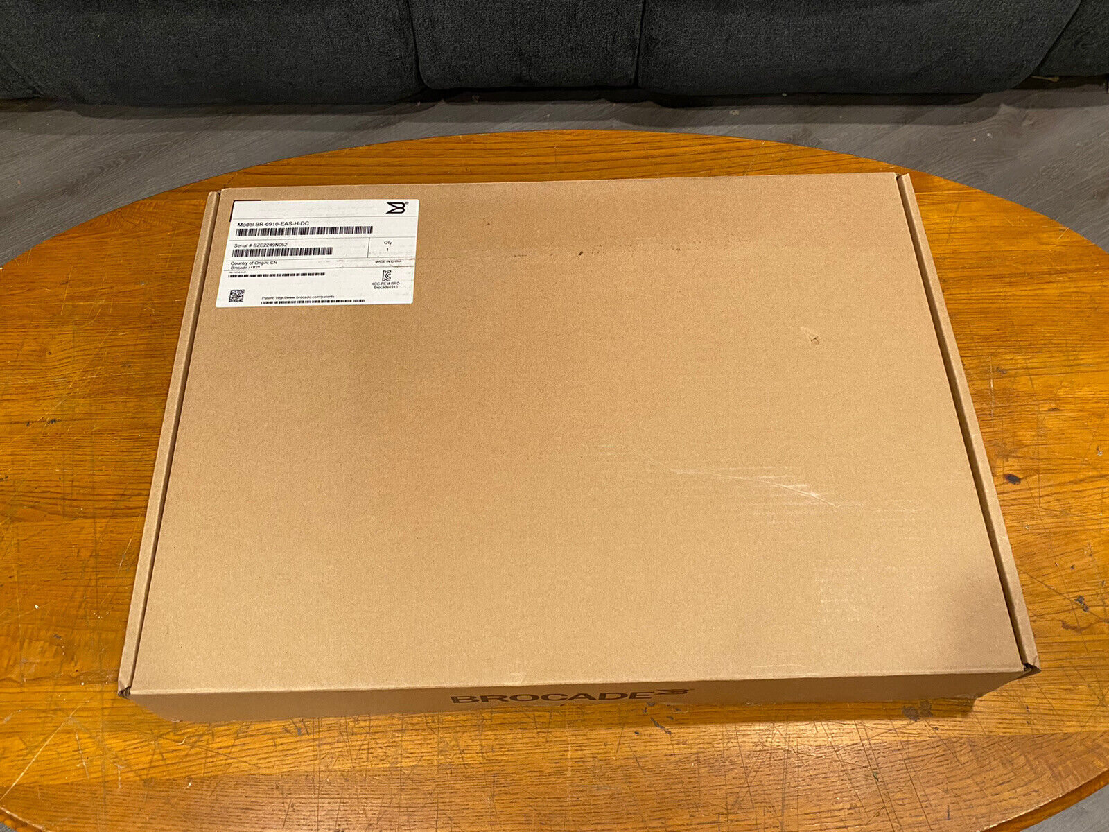 Brocade 12-Port Managed Ethernet Access Switch BR-6910-EAS-DC Brand New