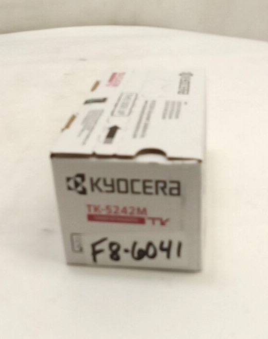 Kyocera Genuine/Original 1T02R7BUSV TK-5242M Magenta Toner Kit Sealed