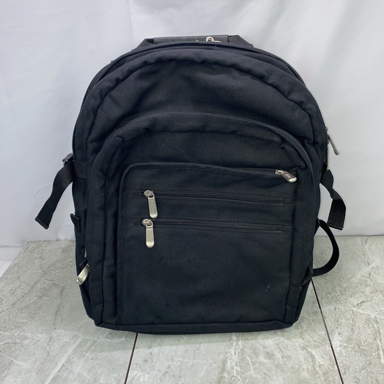 Targus Black Backpack Laptop Bag Padded  Multi Pocket VINTAGE