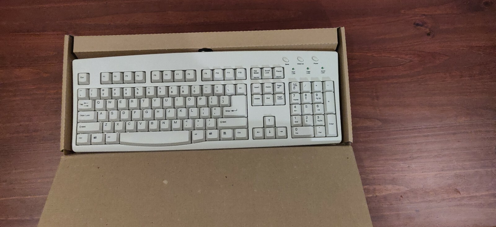 BRAND NEW SOLIDTEK AT Keyboard MODEL:ACK-260A 104/105 keys-VINTAGE 90S