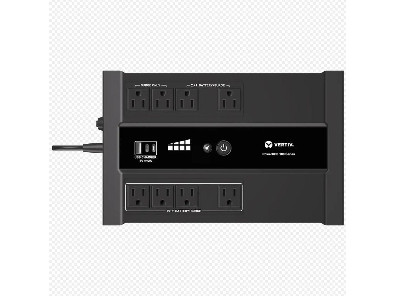 Vertiv Liebert PST6-1100LVMT PowerUPS 100 UPS, PST6-1100LVMT, 1100VA/670W 120V
