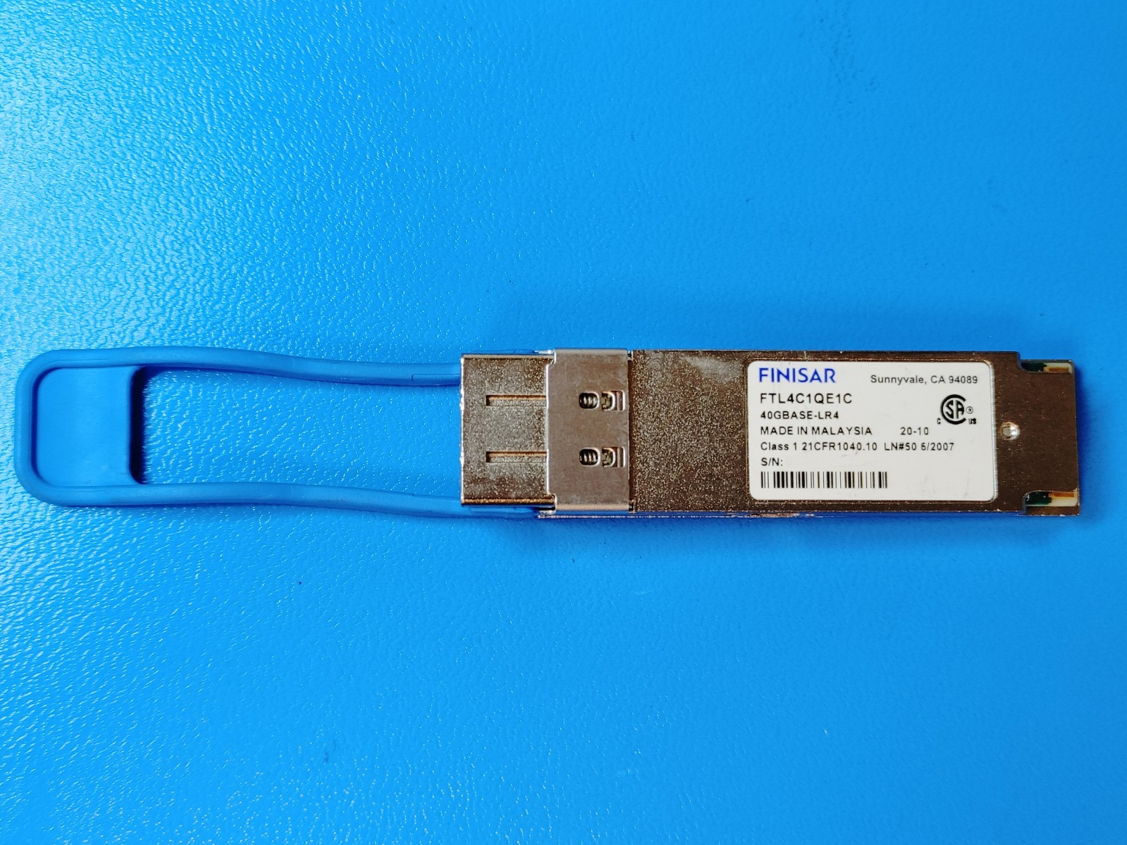 Finisar FTL4C1QE1C QSFP-4OG-LR4 40Gbase-LR4 10Km SMF Optic Ethernet Transceiver