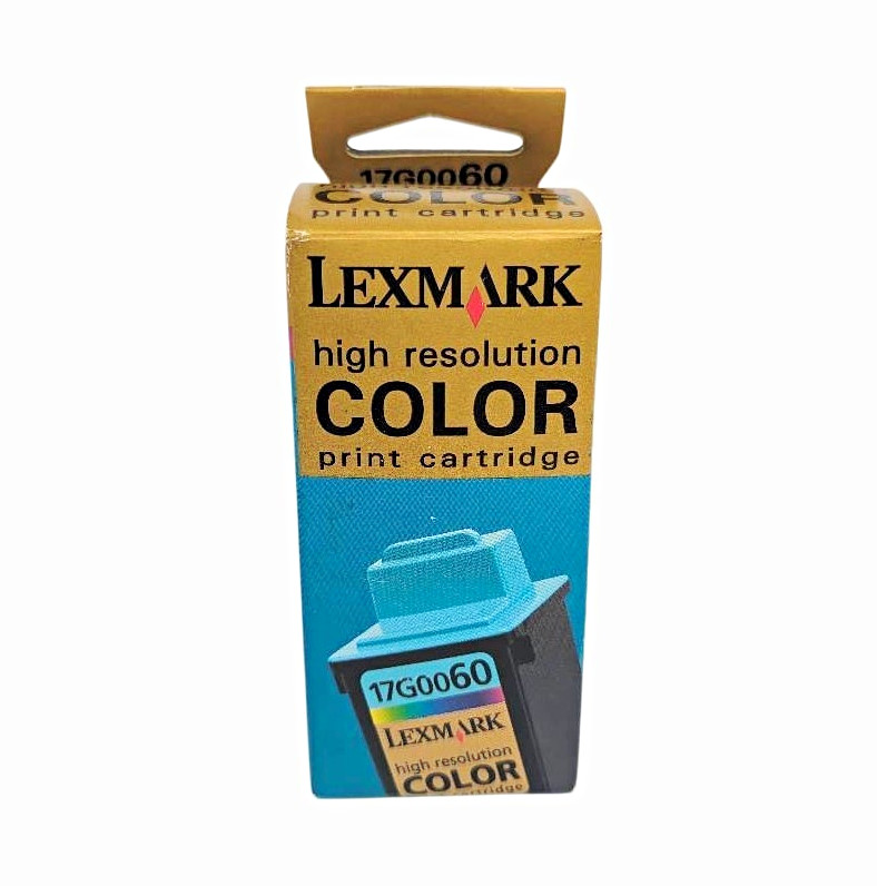 Lexmark Genuine 17G0060 High Resolution Color Inkjet Print Cartridge blue cyan