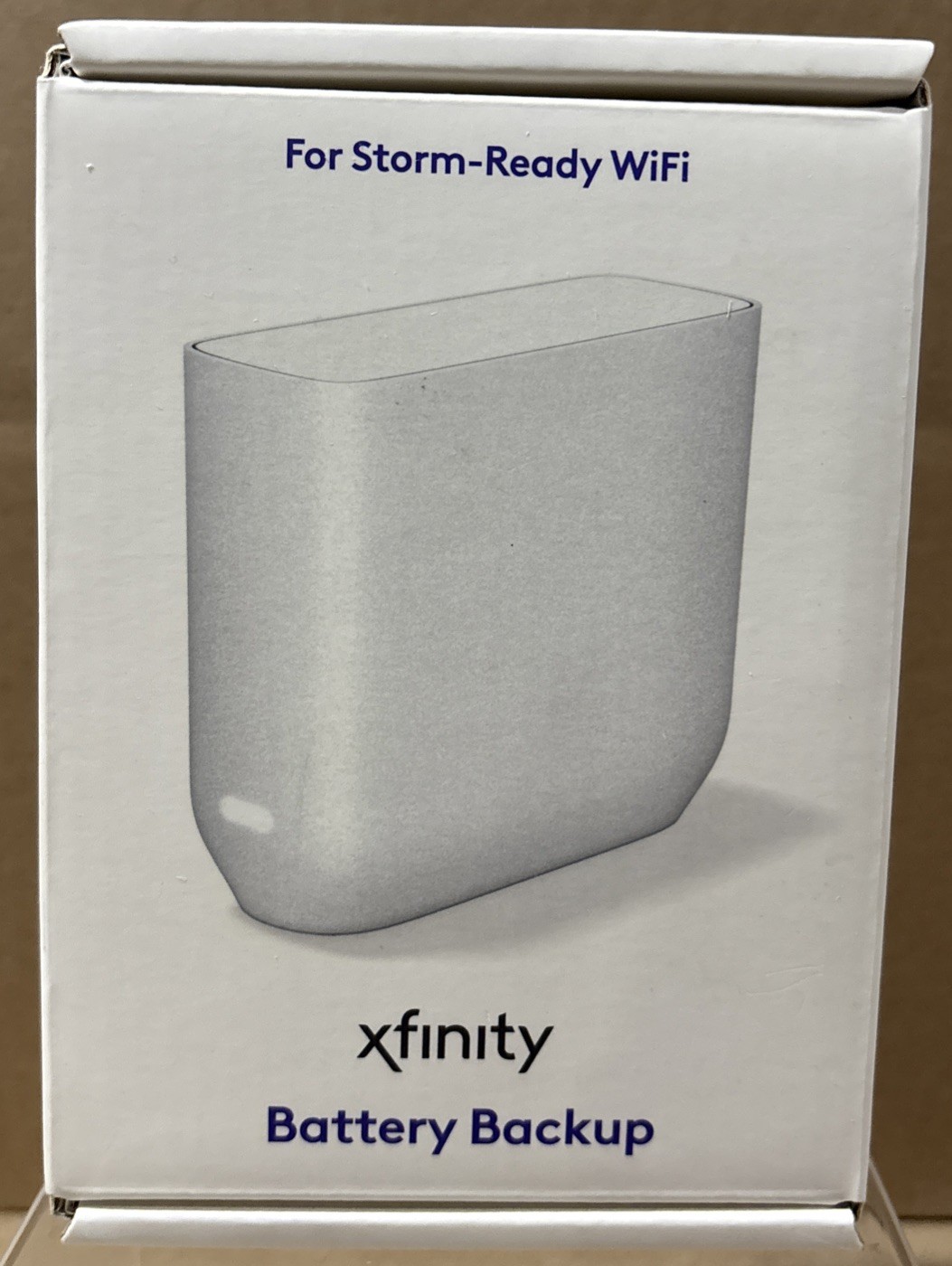 Xfinity Comcast Battery Backup WNXB11ABR: For Storm-Ready Wifi, , White, Sealed