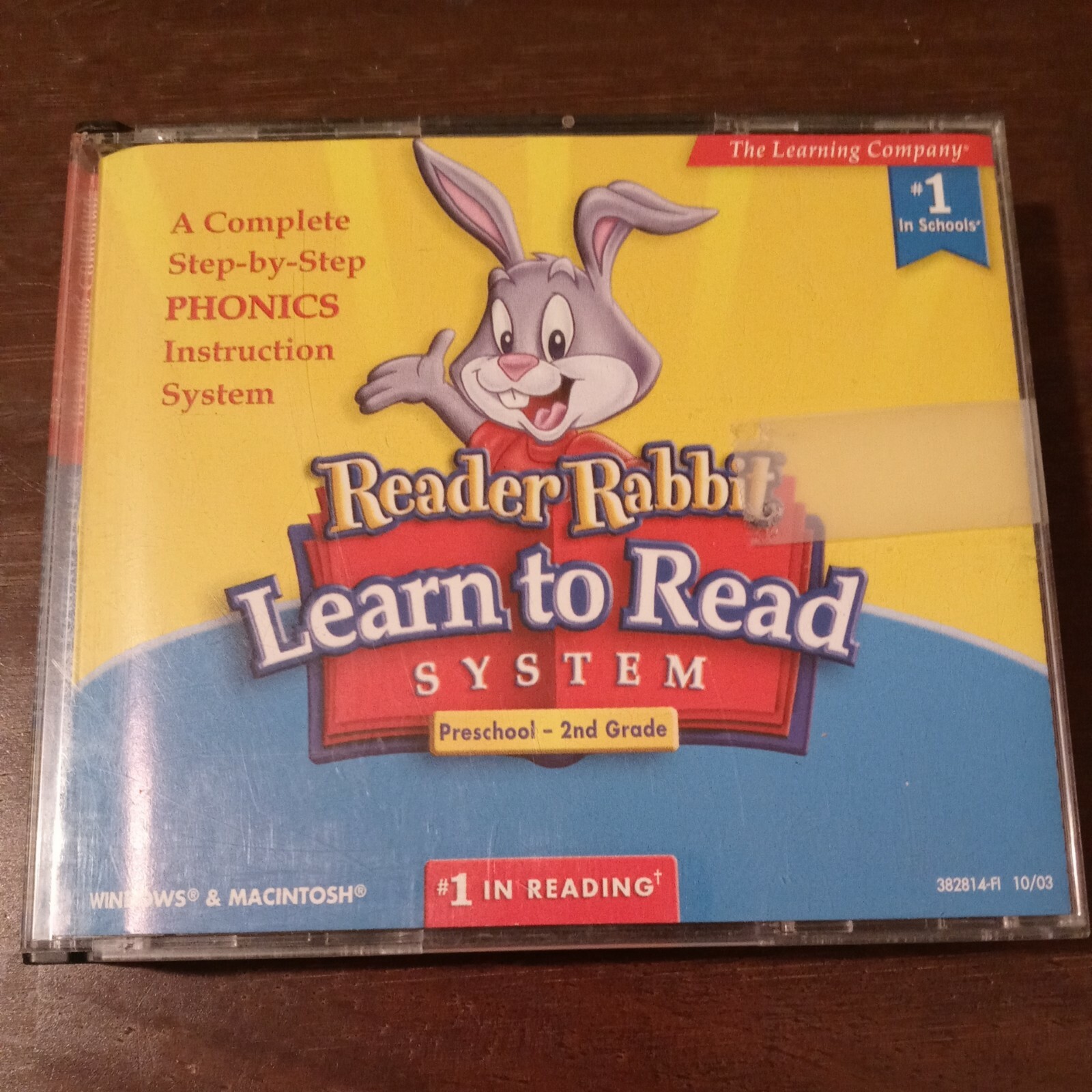 Reader Rabbit: Learn To Read System Preschool PC MAC CD 3 CD set