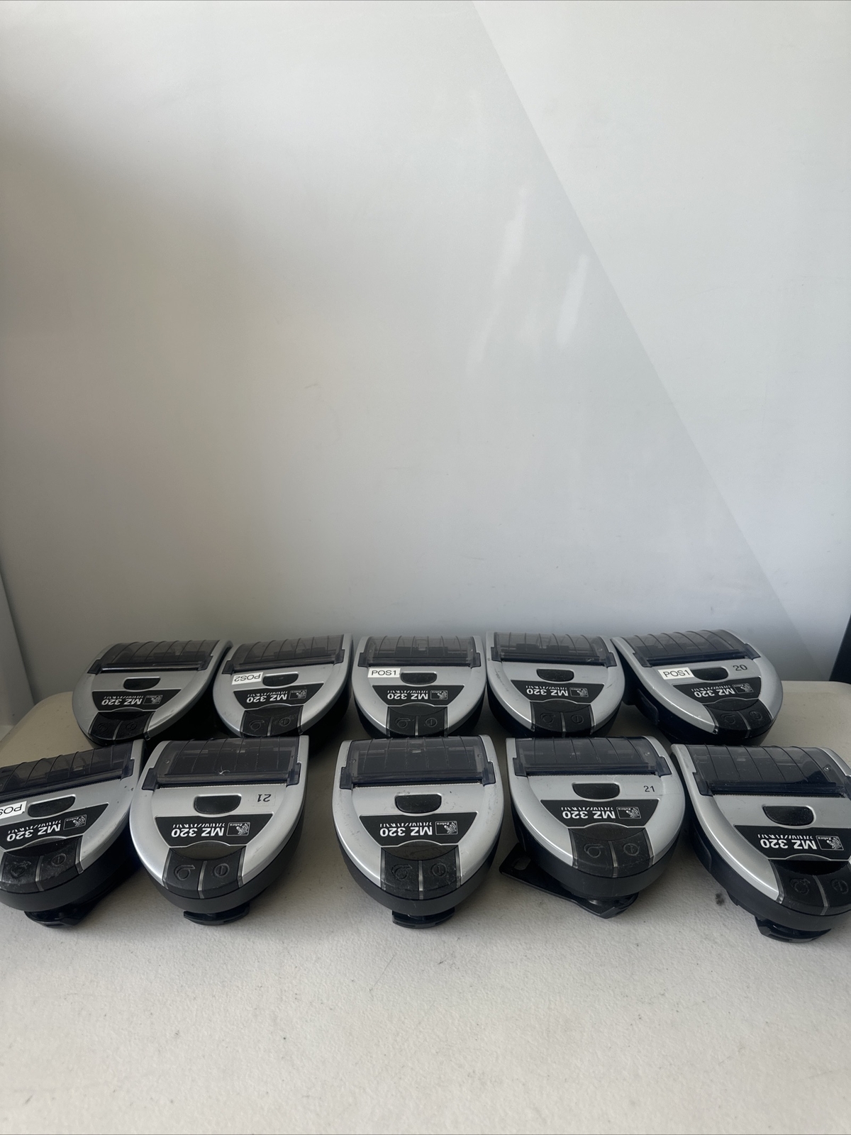 Lot Of 10 Zebra MZ 320 MZ320 Portable Mobile Thermal  , For Parts