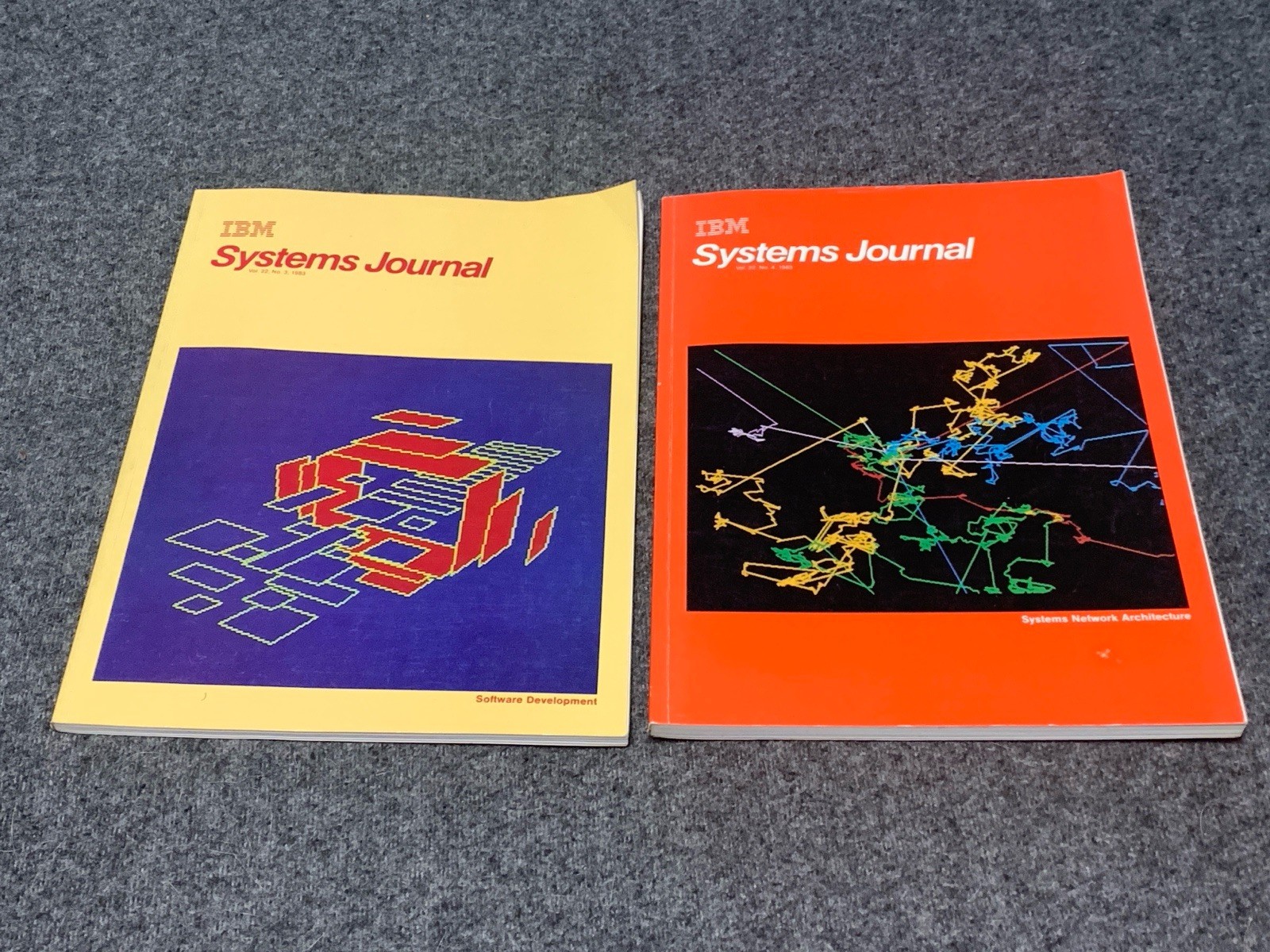 IBM Systems Journal Volume 22 Number Three & Four 1983 Book Vintage