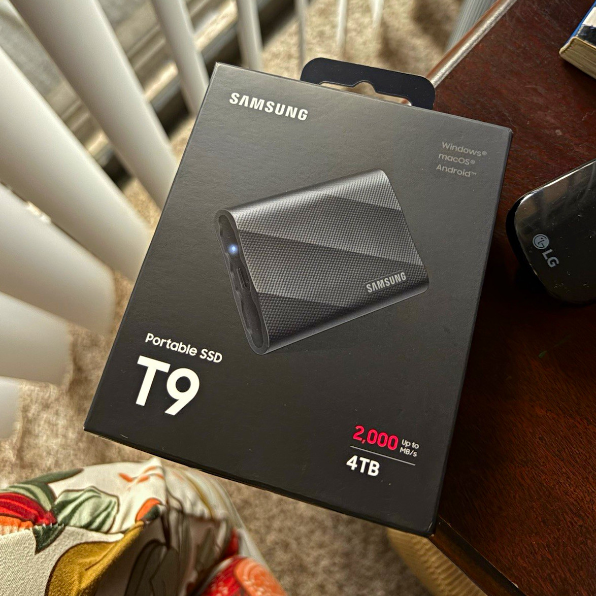 Samsung Portable SSD T9 4TB 2000MB/s USB-C - Open Box New Never Used