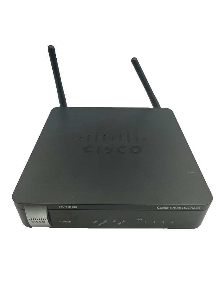 Cisco RV180W Wireless-N VPN Router 4-Port Gigabit Ethernet Unit Only No Adapter