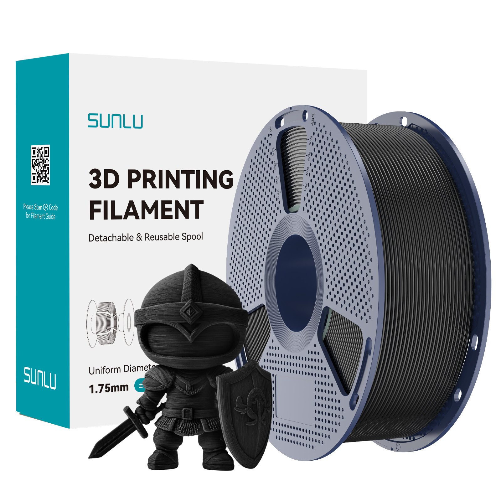 Sunlu PLA Matte META PLA+ Triple/Dual SILK PETG ABS Filament For 3D Printer