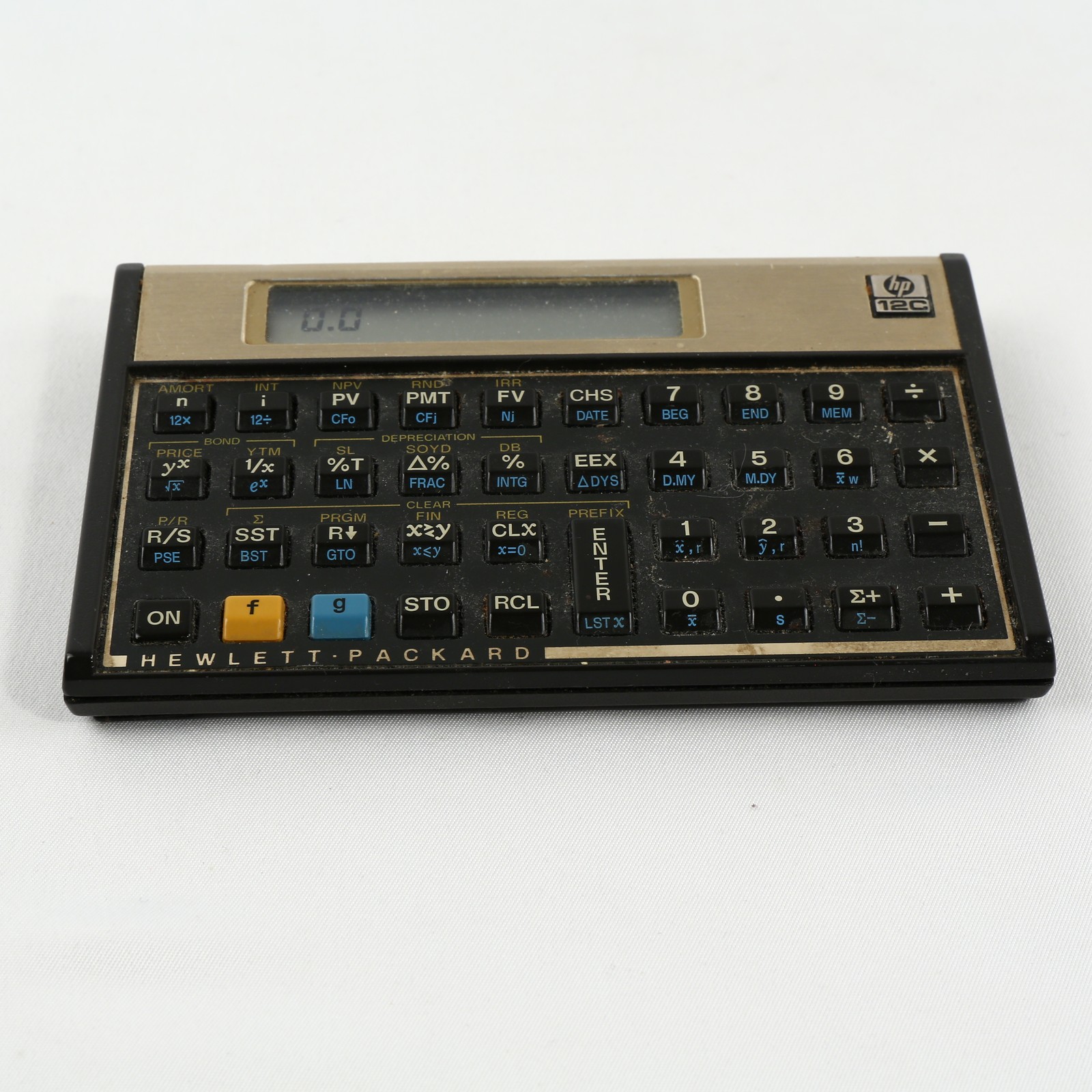 Vintage HP 12C  Hewlett-Packard RPN Programmable Tested Works Batteries Included