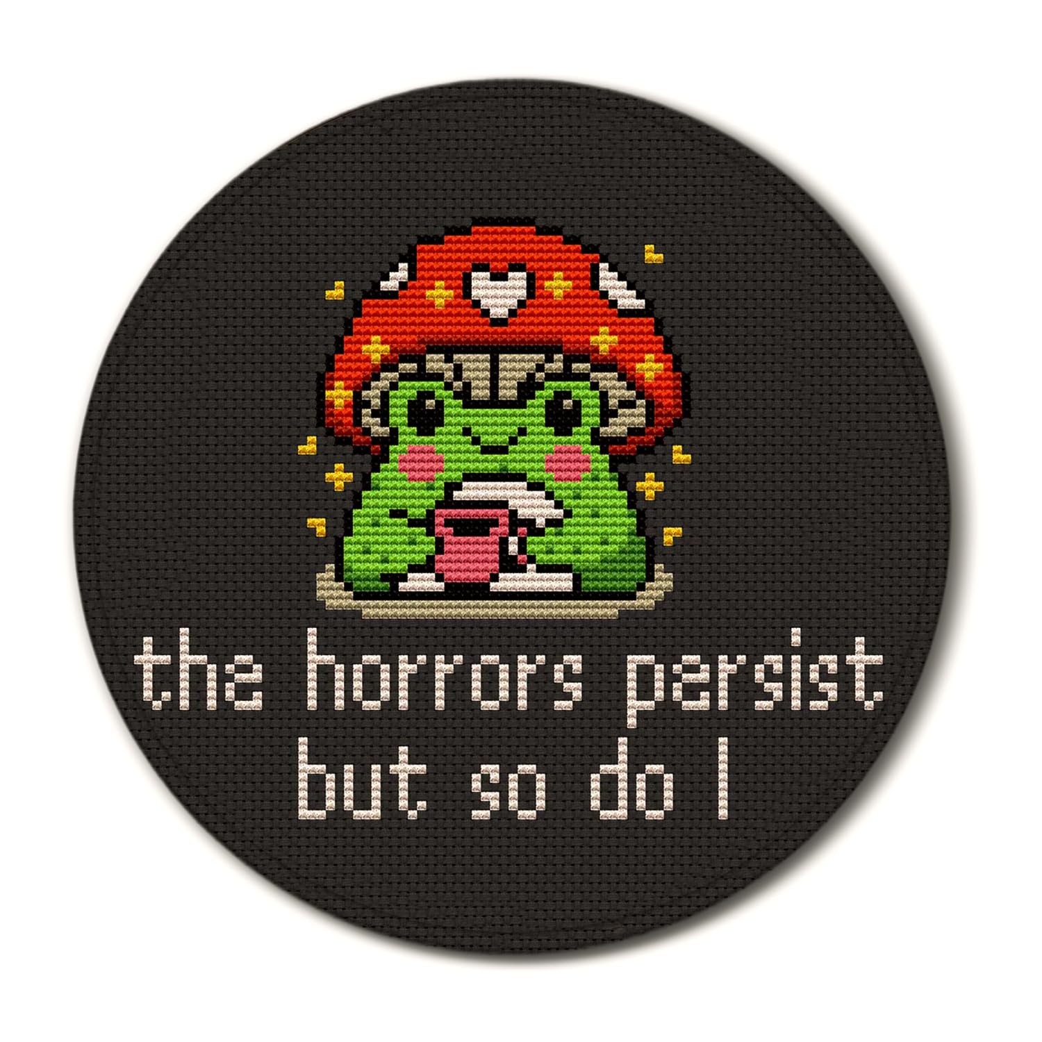 Frog Pad, Funny Cute Horror Mousepad, Fun Desk