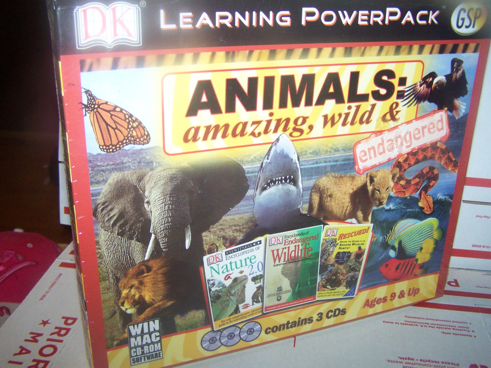 Learning PowerPack - Animals: Amazing, Wild and Endangered - Windows 95/98/XP