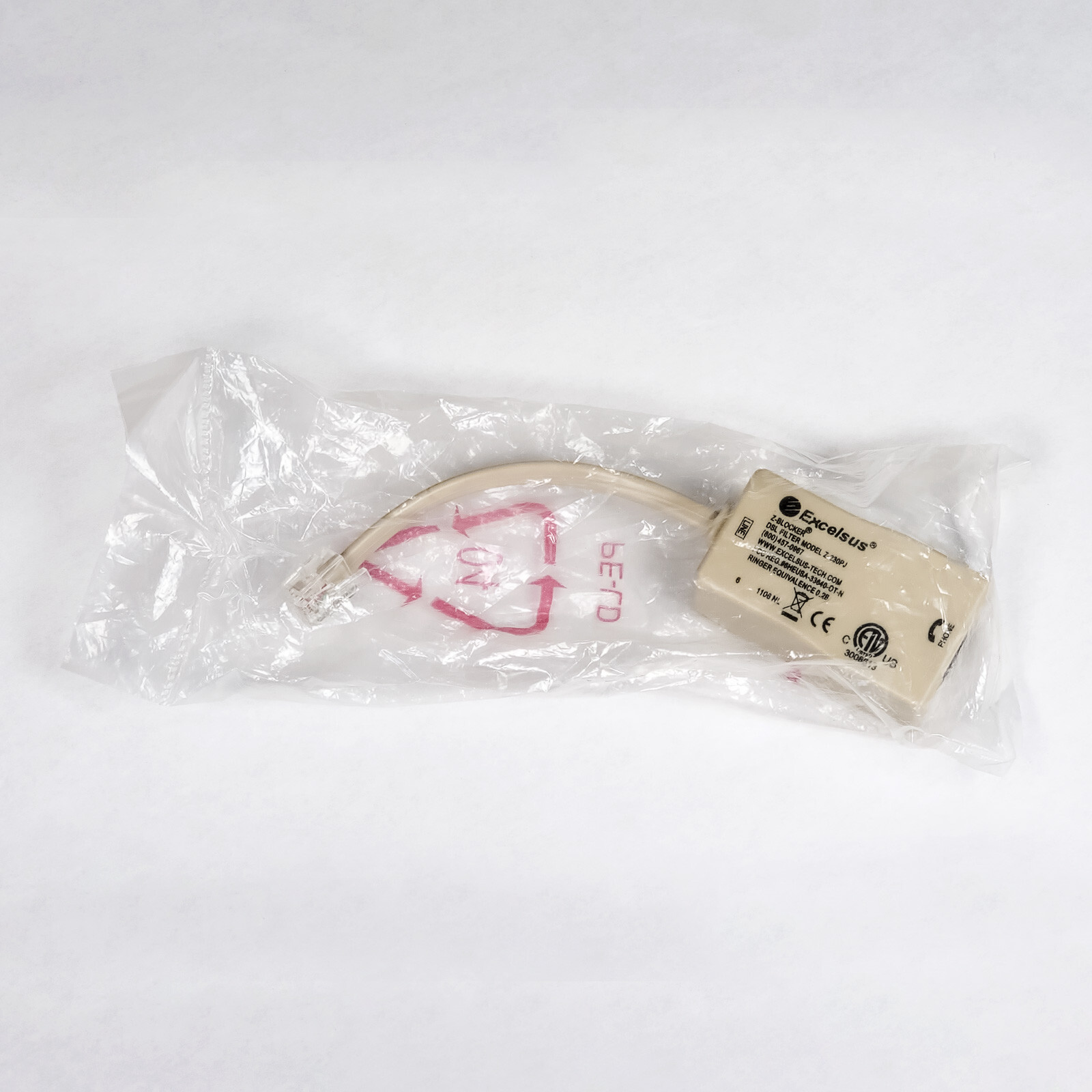 NEW Excelsus Z-Blocker Z-230PJ DSL Filter Unopened Packaging