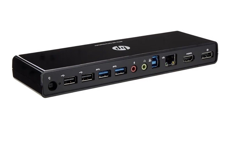 HP Y4H06AA#ABA 3005PR USB3 Port Replicator,Black