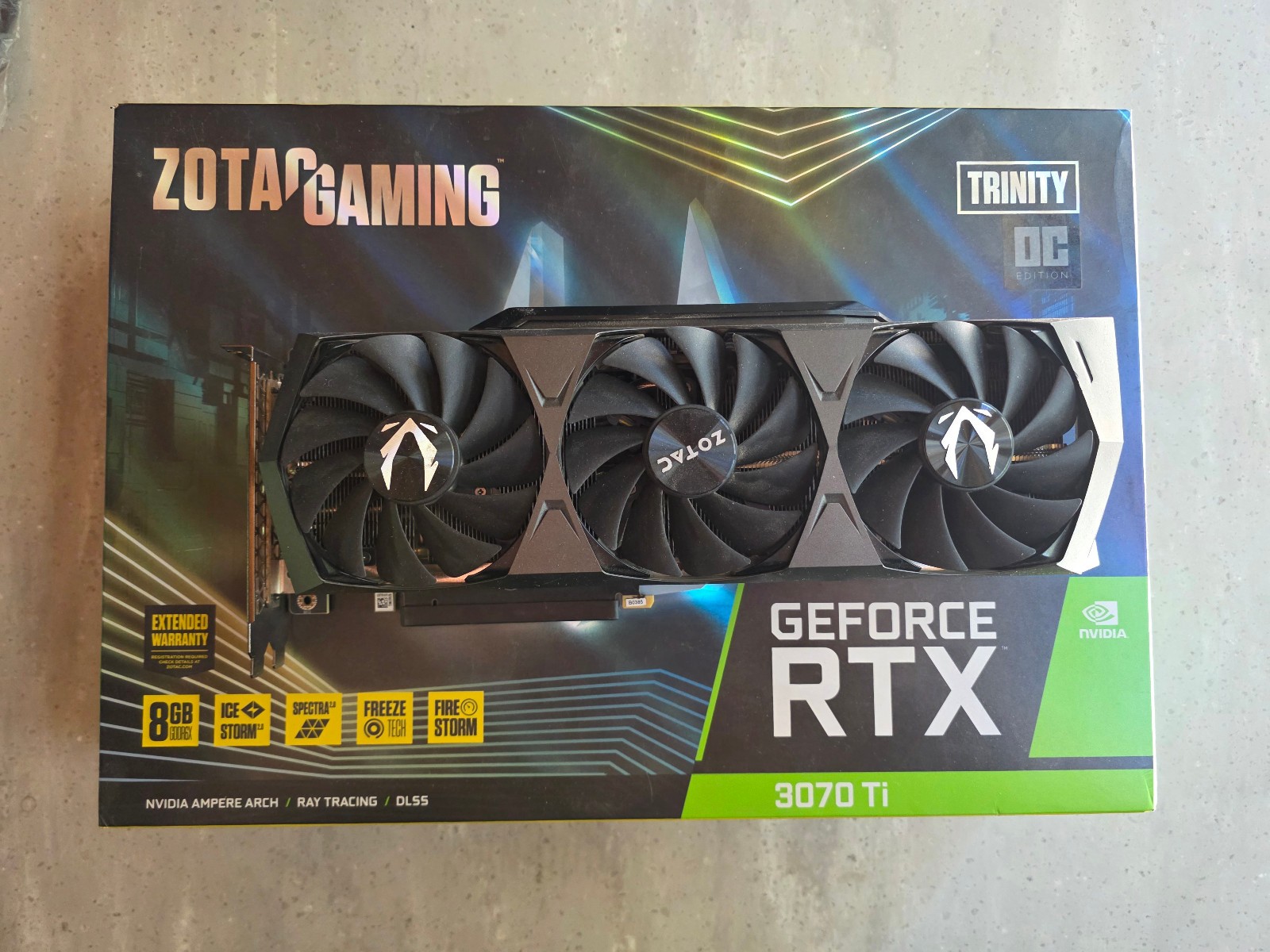 ZOTAC GAMING GeForce 3070 RTX Ti Trinity OC 8GB GDDR6X Graphics Card