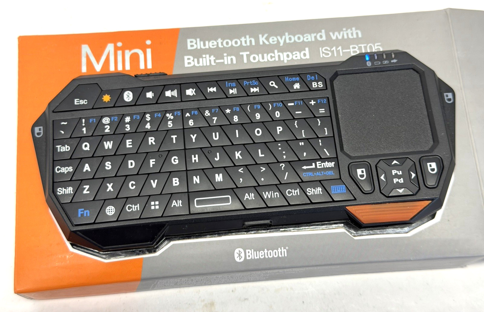 Fosmon 23022KB  Mini Portable Lightweight Wireless  QWERTY Keyboard Bluetooth