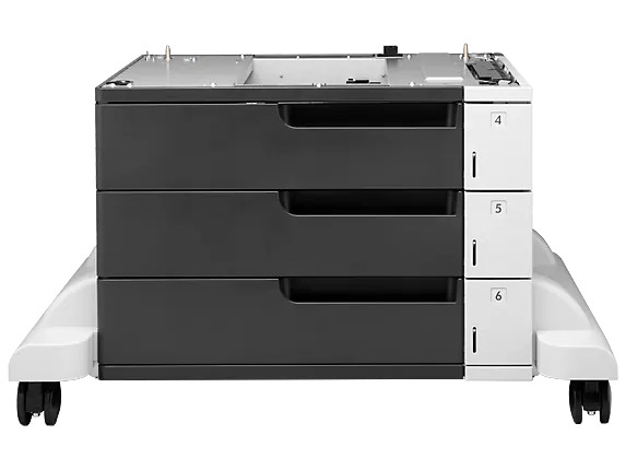 HP LaserJet 3x500-sheet Feeder and Stand