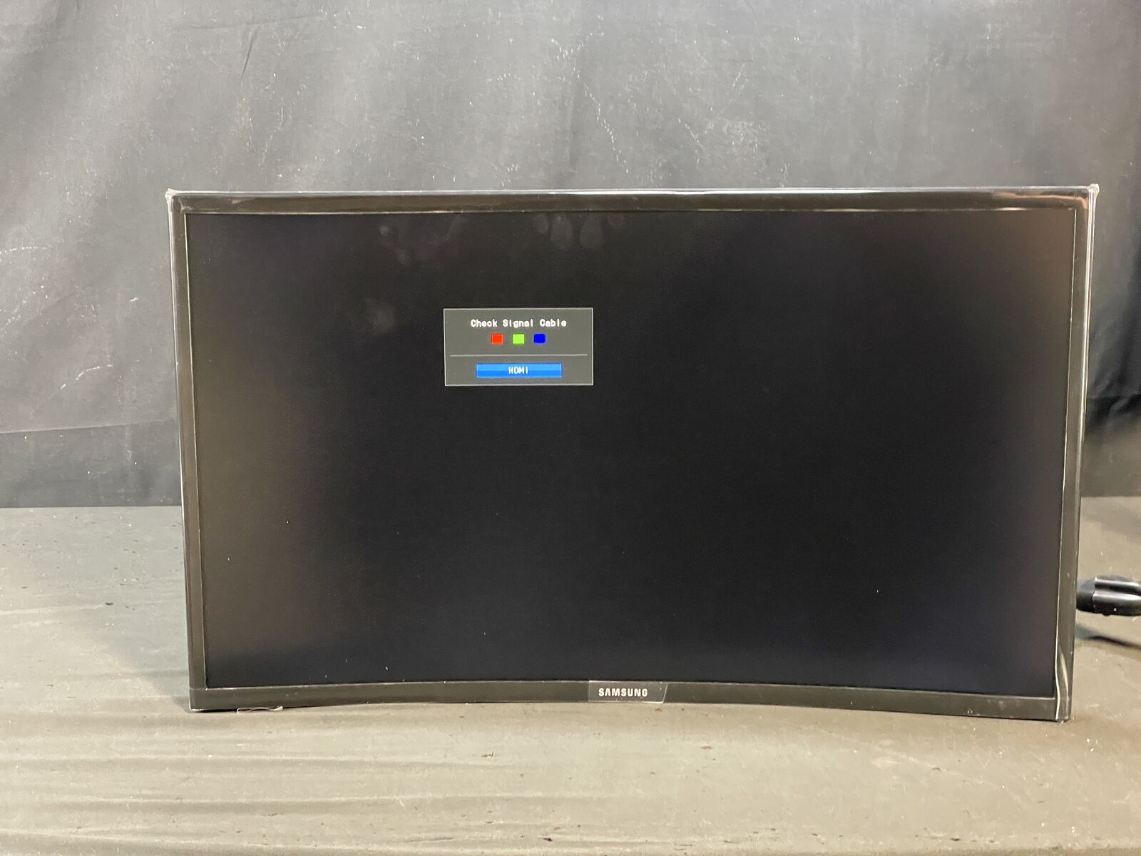 SAMSUNG 27 CF398FWN Series LED FHD 1080p Curved Computer Monitor New Open Box