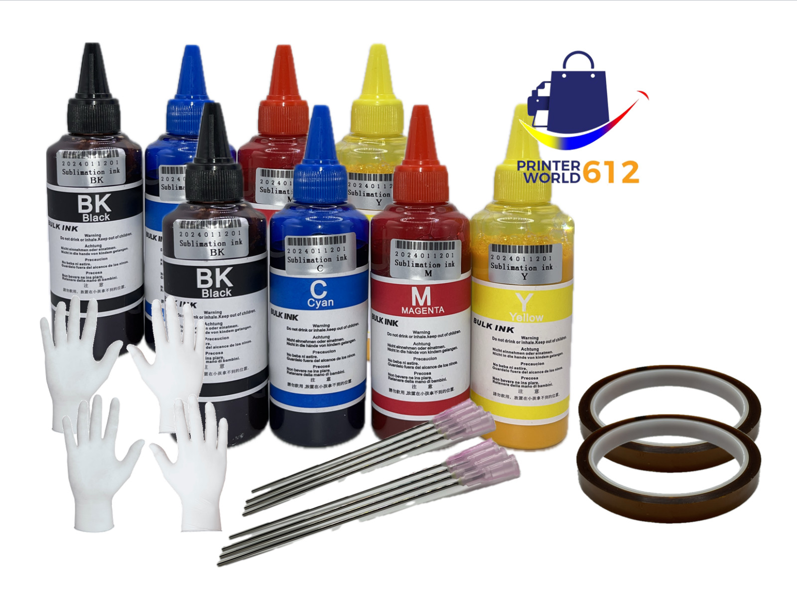 800ML Bulk Sublimation Ink for All Inkje WF-7210 ET-2720 ET-2760 2800 2803 2400