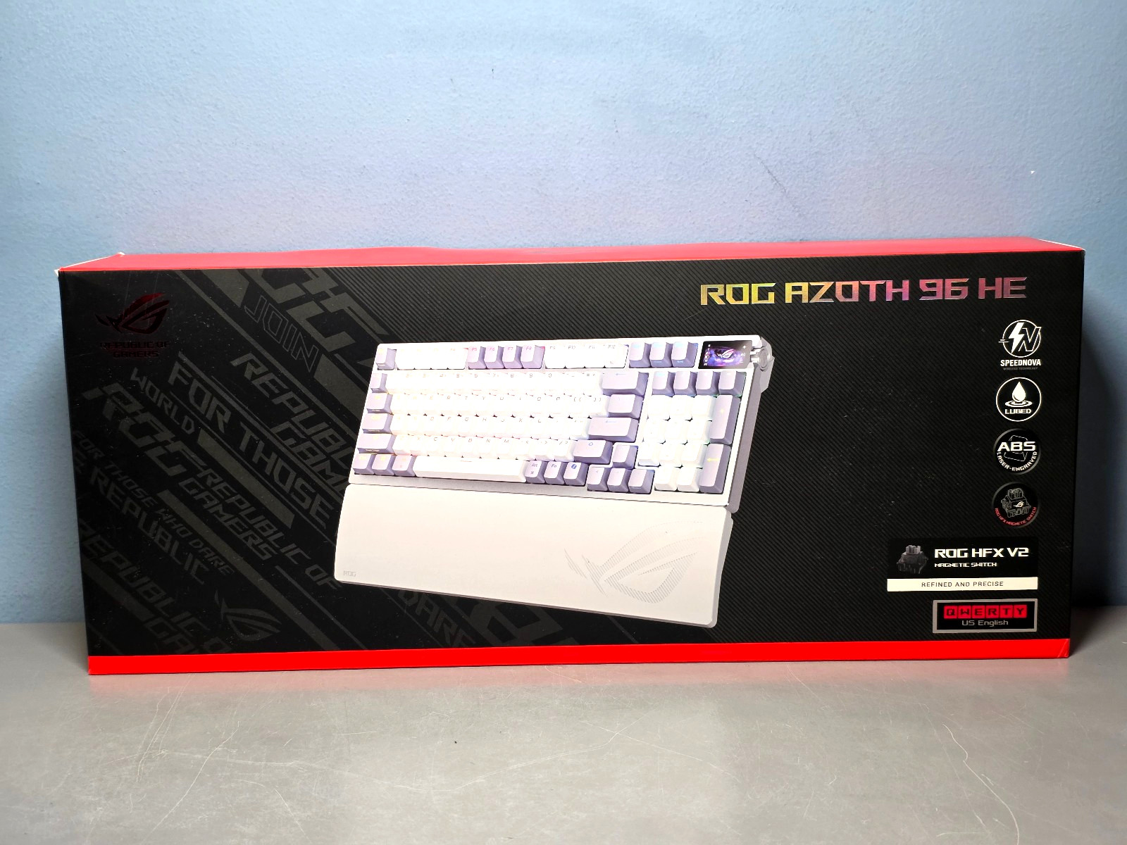 Asus ROG Azoth 96 HE Compact Gaming Keyboard M901 in White - New & Sealed