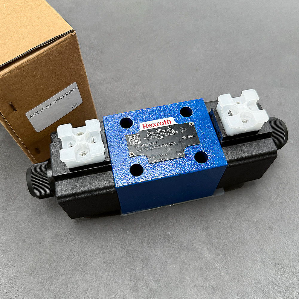 Brand New 4WE10J33/CW110N9K4 R900592338 for Rexroth Directional Solenoid Valve