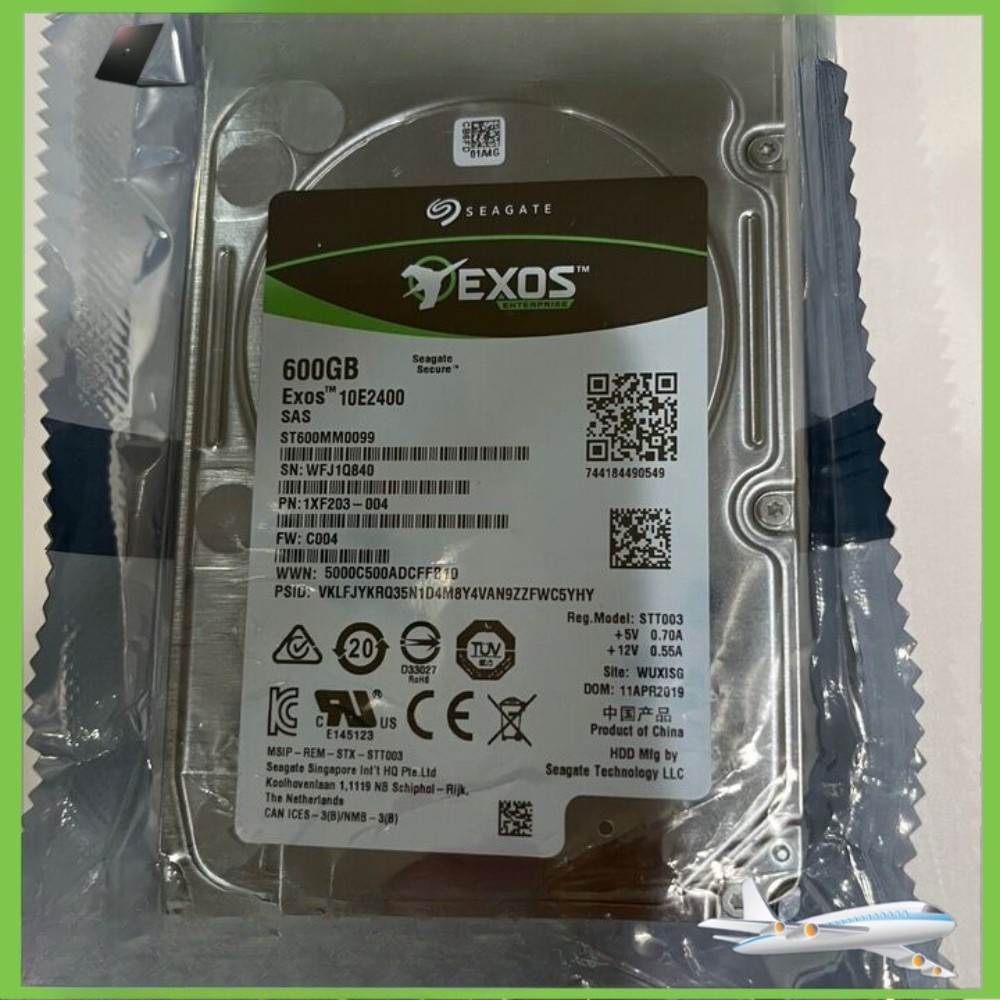 Seagate ST600MM0099 600GB 10K RPM 12GB/S SAS 2.5" HDD HARD DRIVE