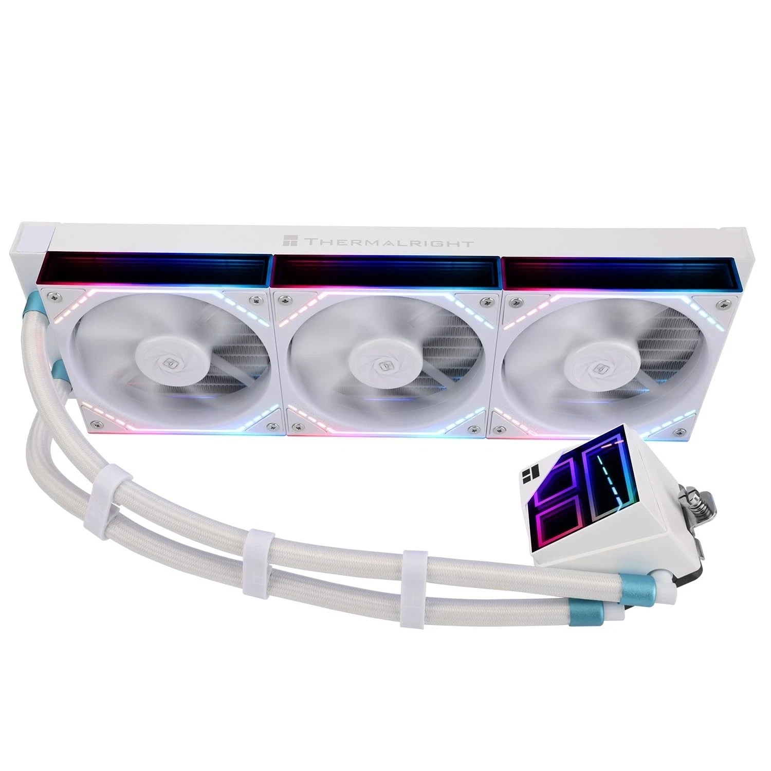 Thermalright Frozen Infinity 360 WHITE CPU Water Cooler, with Triple 124mm In...