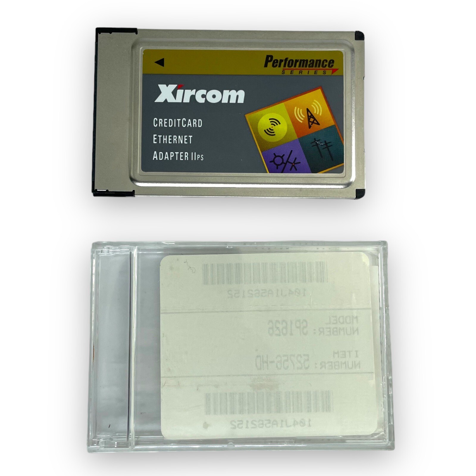 Xircom PS-CE2-10 PCIMA Credit Card Ethernet Adapter With Case SP1626