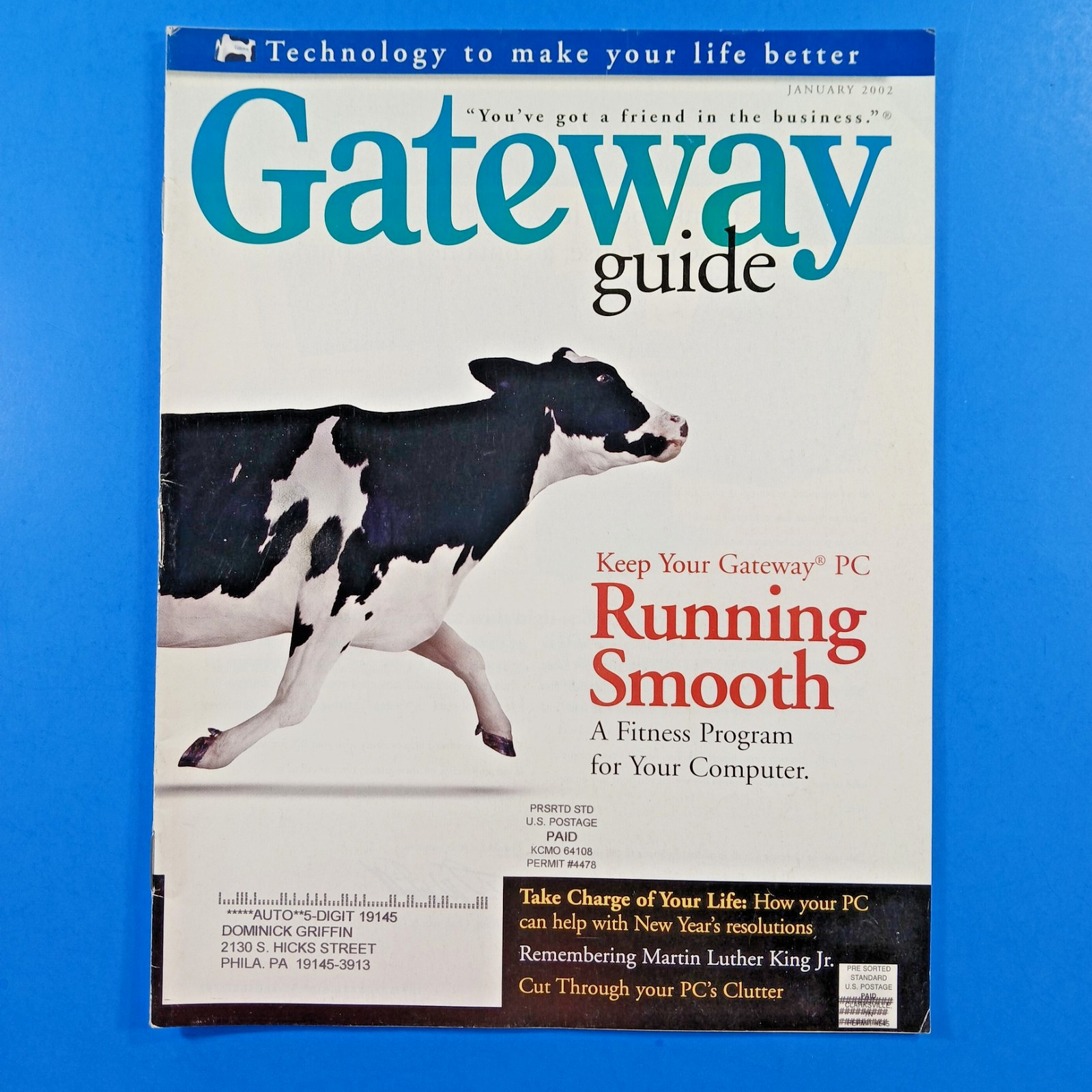 Gateway Guide Gateway PC January 2002 RARE