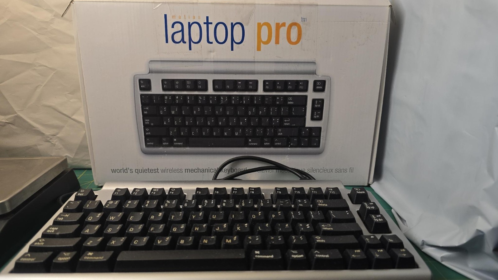 Genuine Matias Laptop Pro Wireless Mechanical Mac Keyboard Model FK303QBT