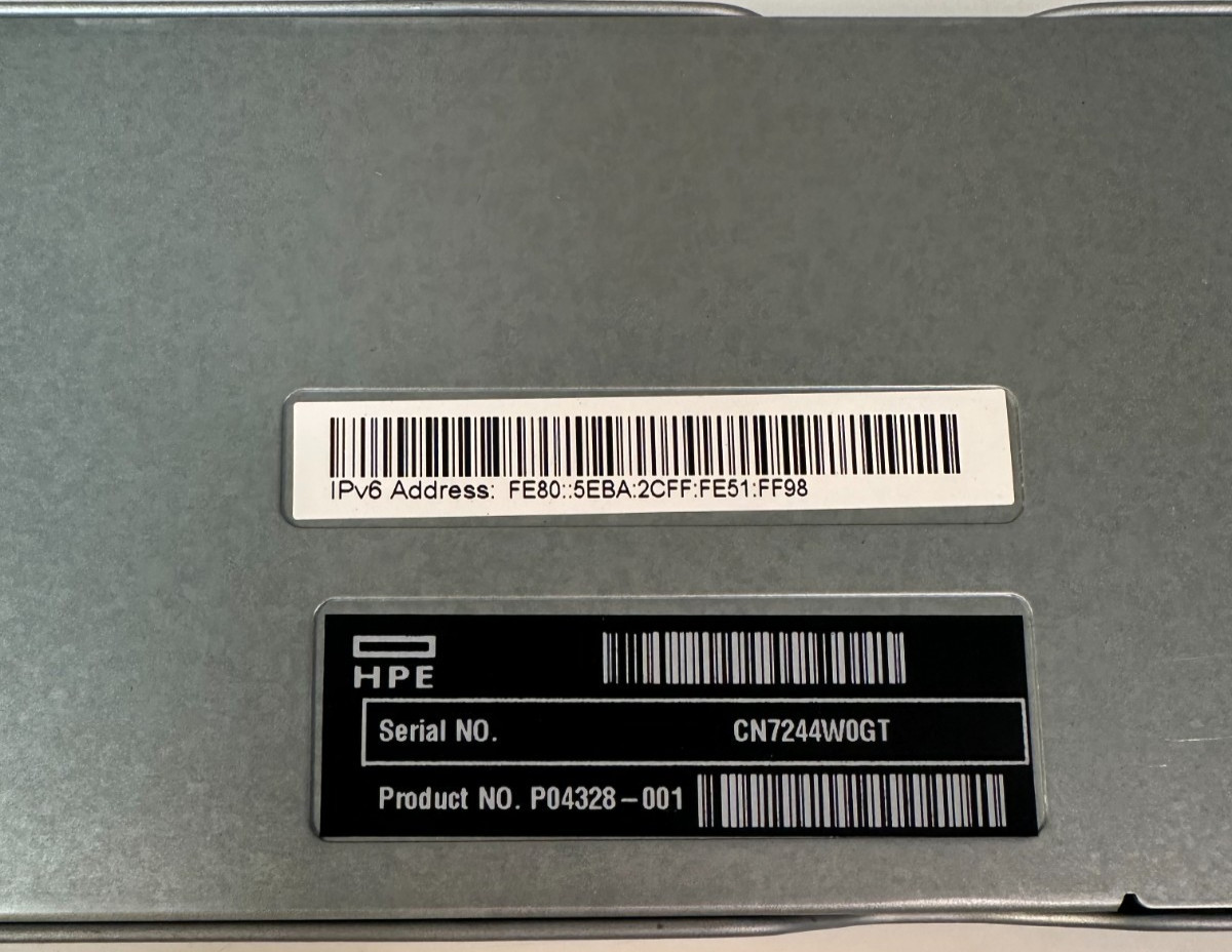 HPE Synergy Frame Link Module next Gen P04328-001