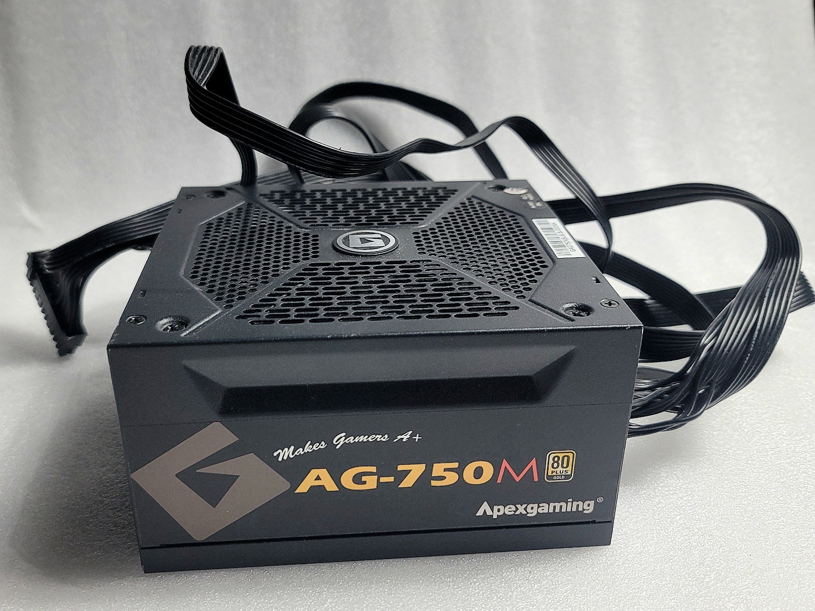 Apexgaming AG-750m Gaming PC Power Supply PSU 80 Plus Gold