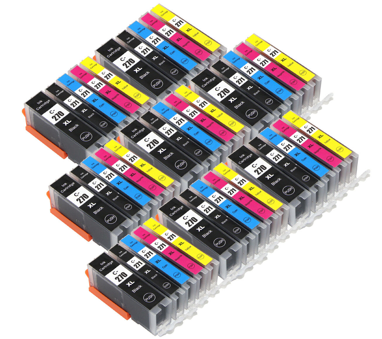 40 PK XL Ink Cartridges for PGI-270 CLI-271 Canon MG5720 MG6820 TS5020 MG5722