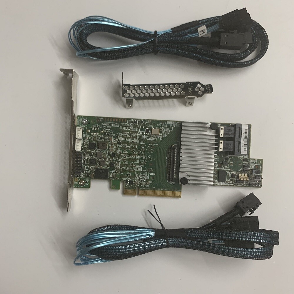DELL/LSI MegaRAID 9361-8i 1GB RAID Controller 12gb/s LSI 3108 +2X 8643 to SATA