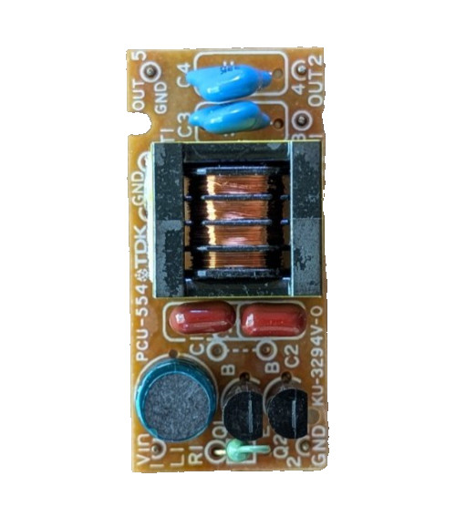 TDK PCU-554 KU-3294V-0 5V LCD CCFL Backlight Inverter Power Supply Board