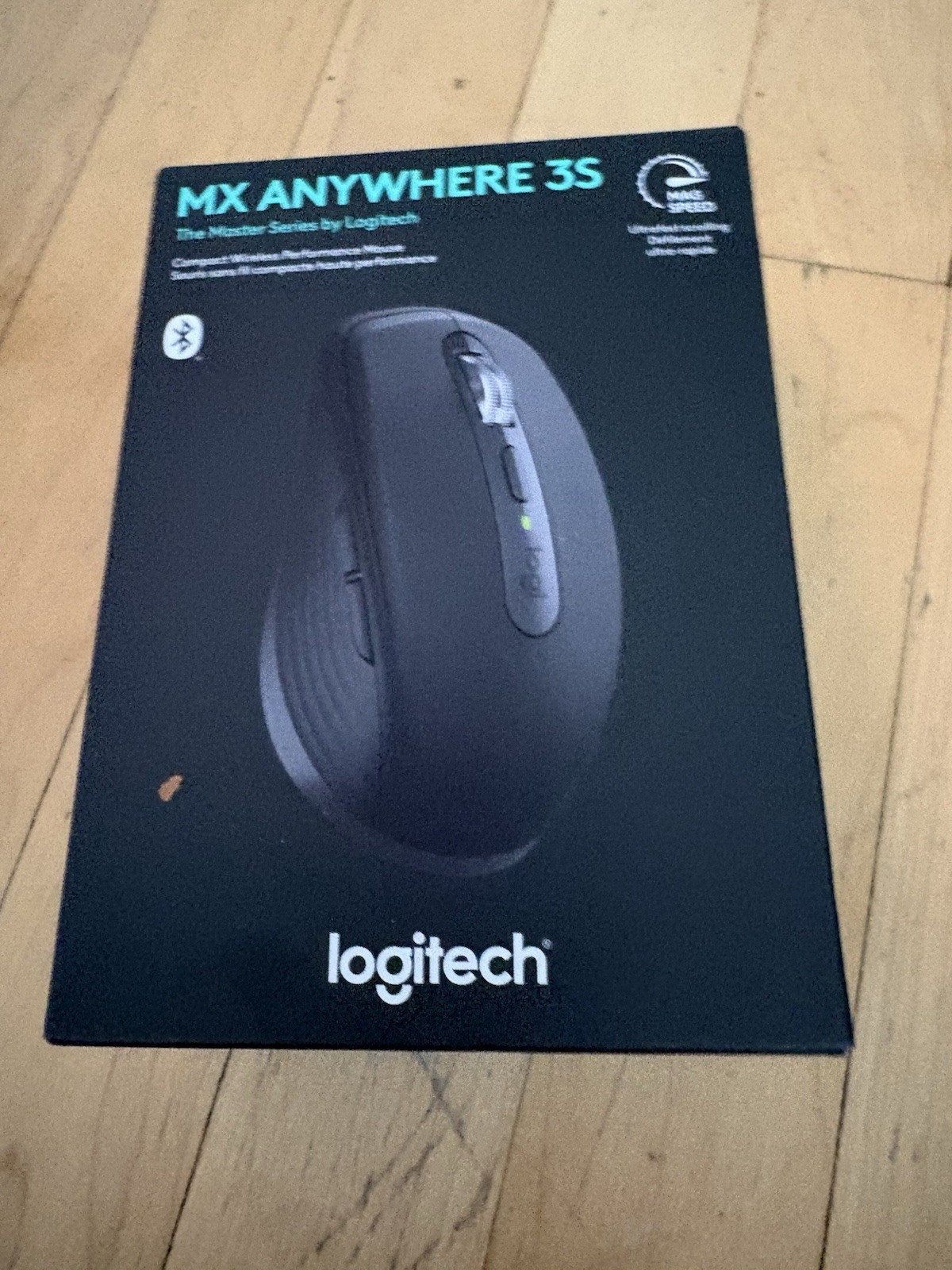 Logitech MX Anywhere 3S Compact Wireless Performance Mouse - Black - 910-006925