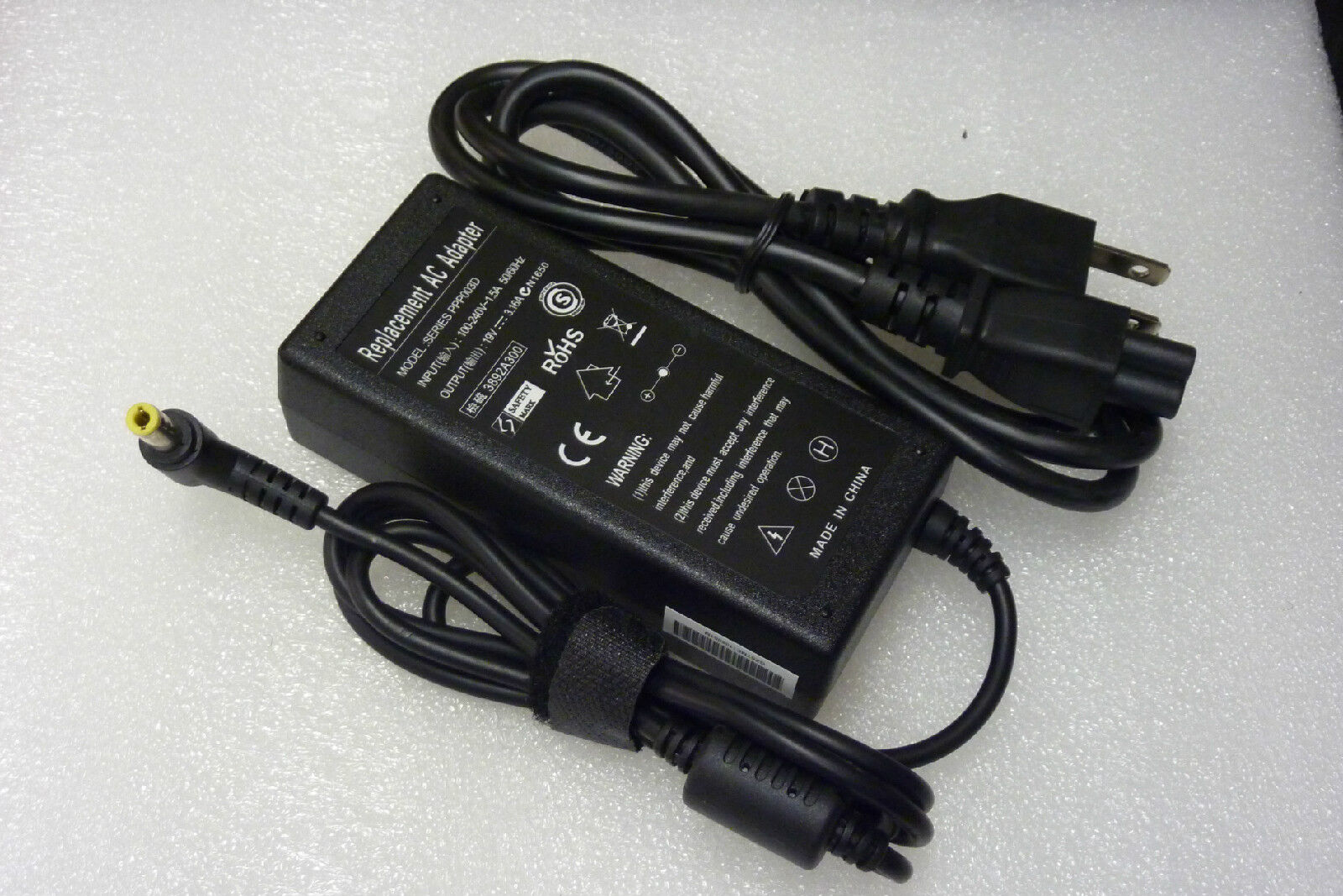 AC Adapter Power Cord Charger Toshiba Portege Z830-BT8300 Z830-S8301 Z830-S8302