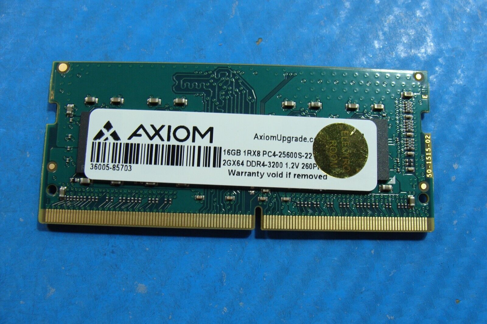 Dell 5400 Axiom 16GB 1Rx8 PC4-25600S DDR4-3200 SO-DIMM Memory RAM