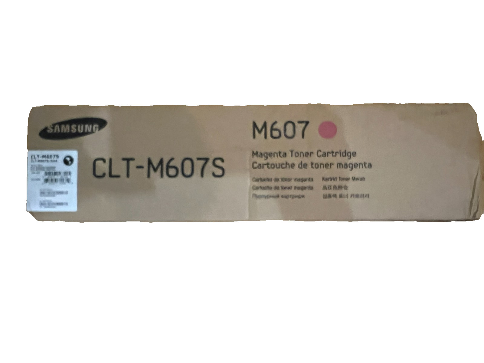 Lot 3 Samsung CLT-M607S Magenta Toner Cartridge