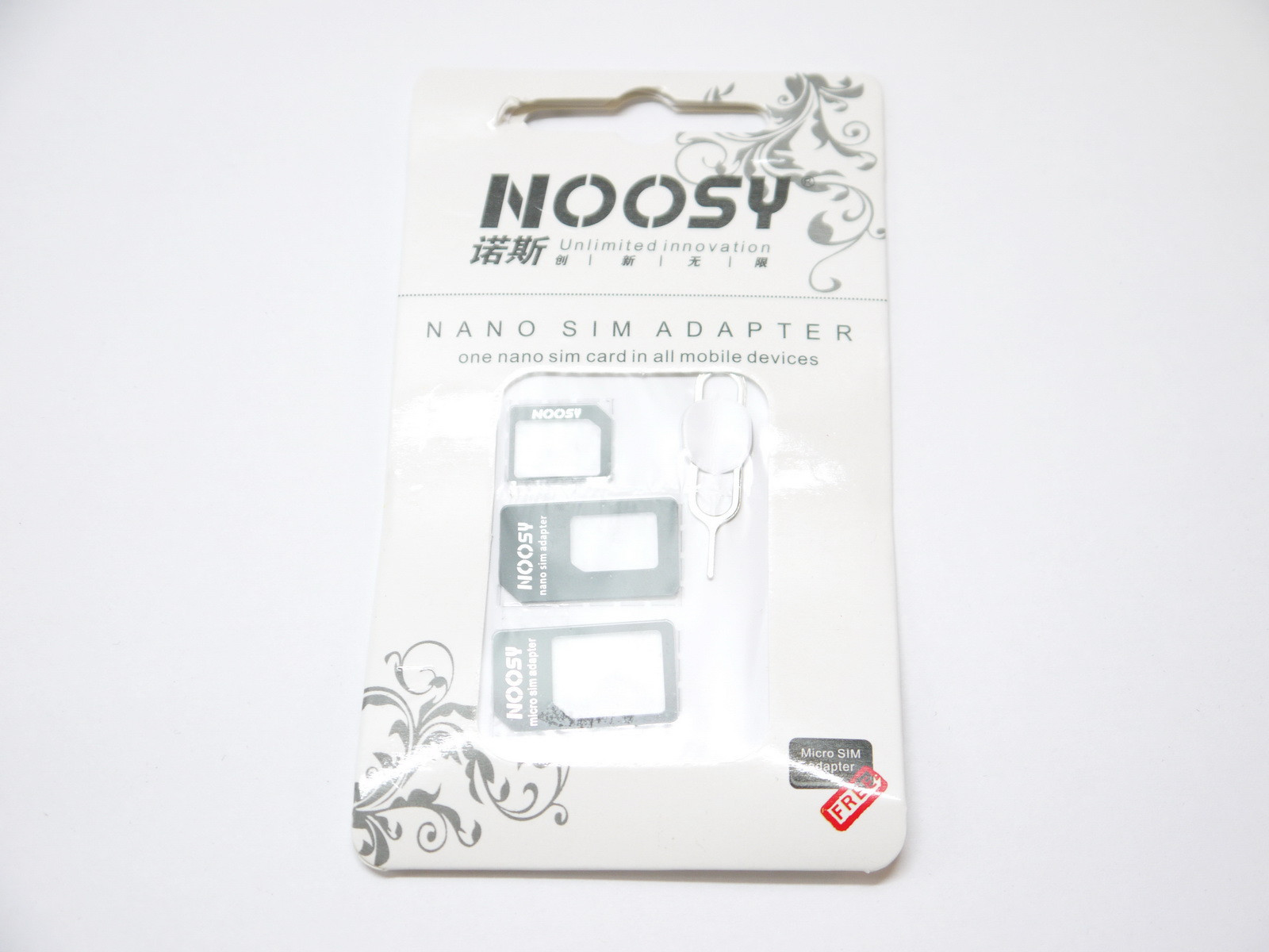BLK Nano Sim Micro Sim Standard Sim Card Adapter for Samsung Galaxy Nexus HTC LG