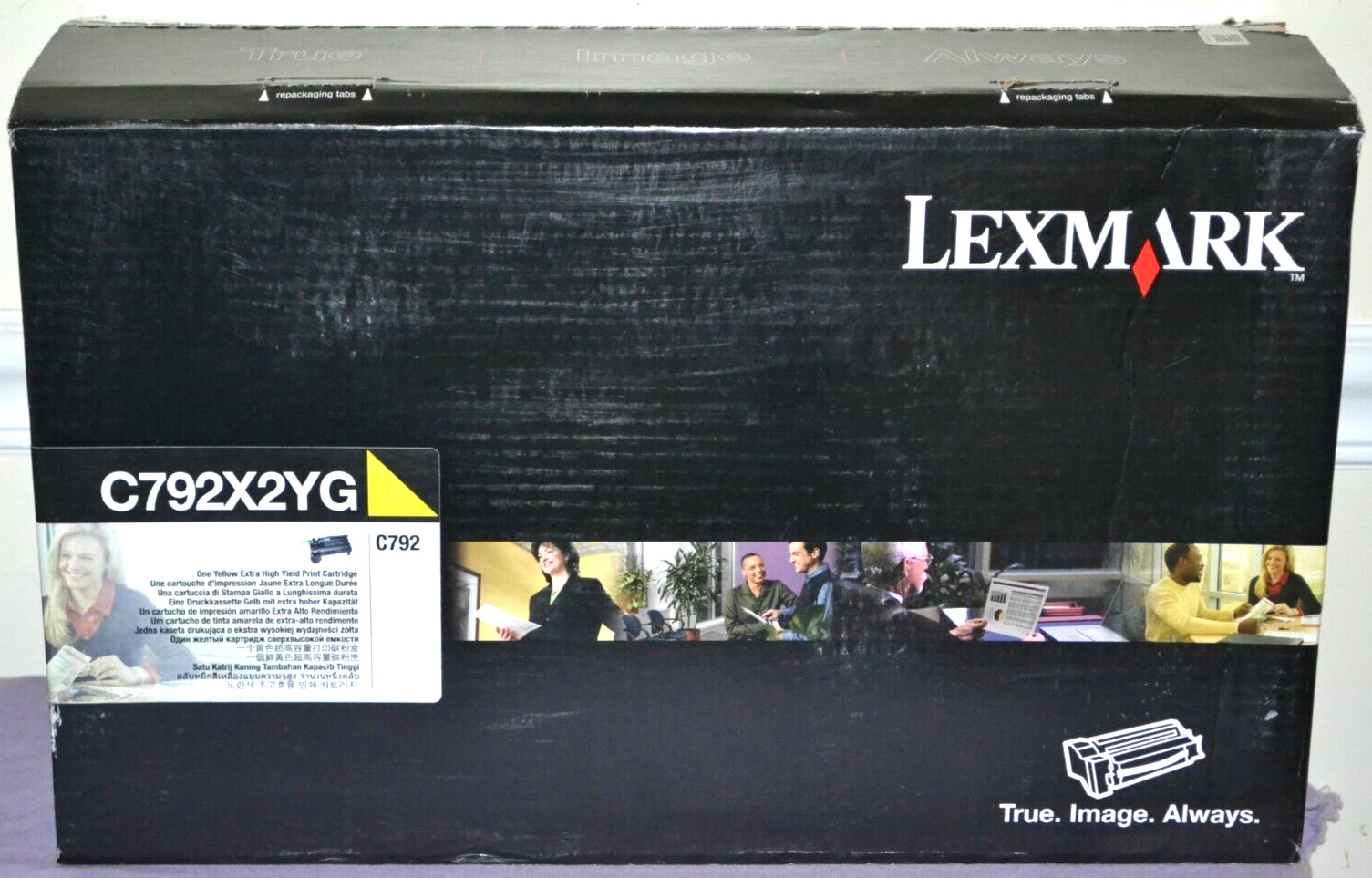 Genuine Lexmark C792X2YG Yellow Extra HighYield Print Toner Cartridge-New Sealed