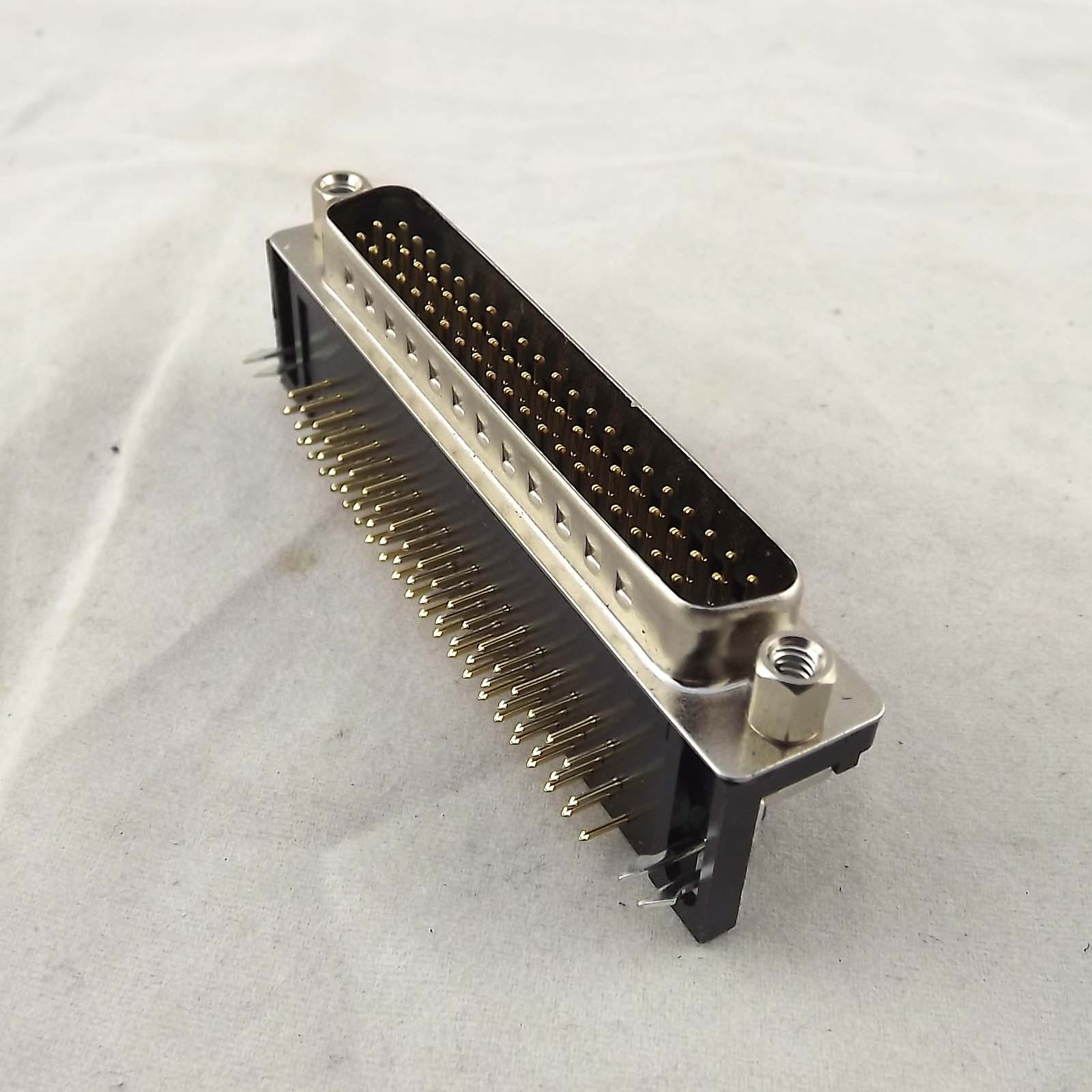 10x DB62 62 Pin 3 Rows D-SUB Male Right Angle PCB Solder Cable Connector Adapter