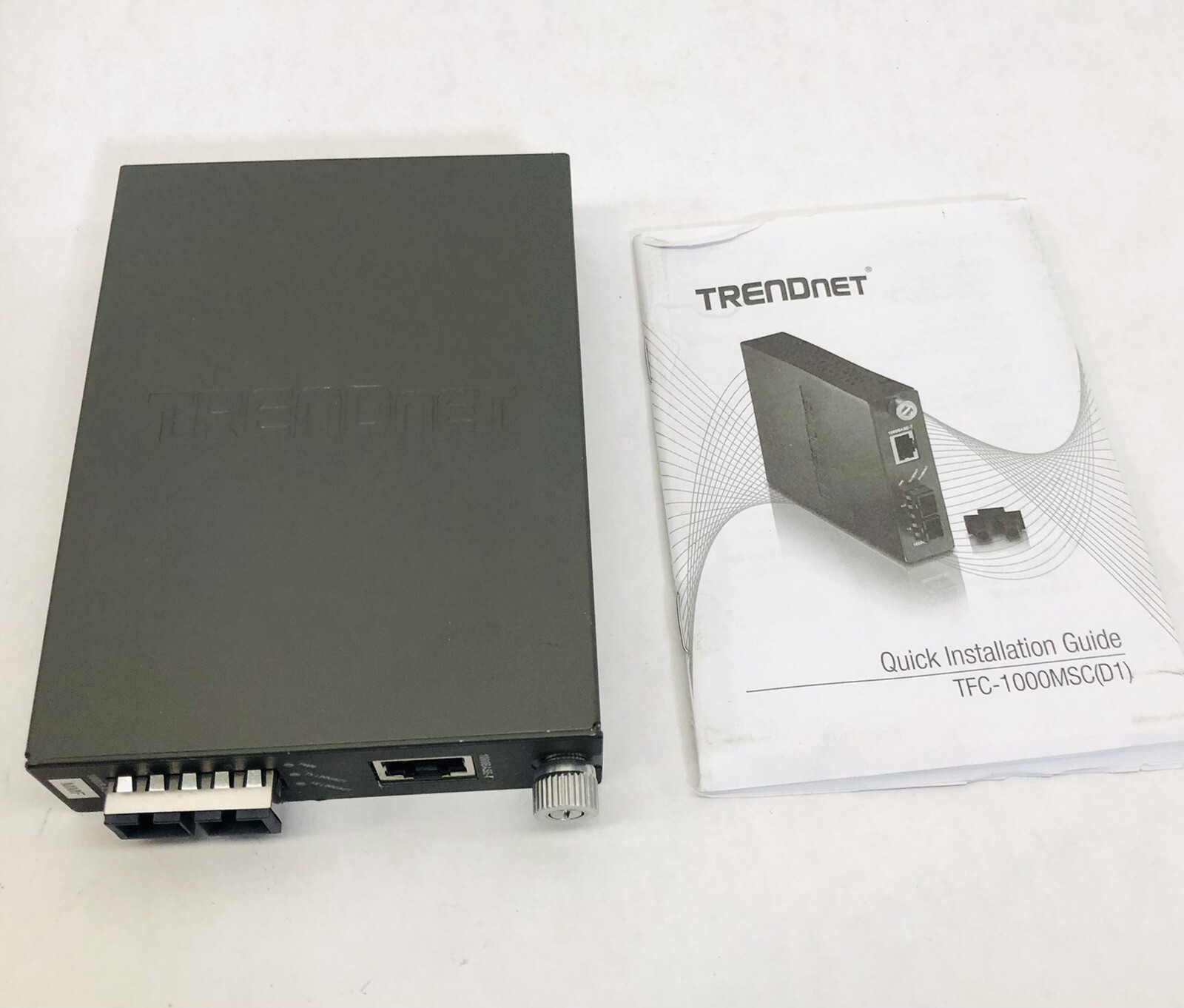 TRENDNET # TFC1000MSC(D1) GIGABIT FIBER CONVERTER