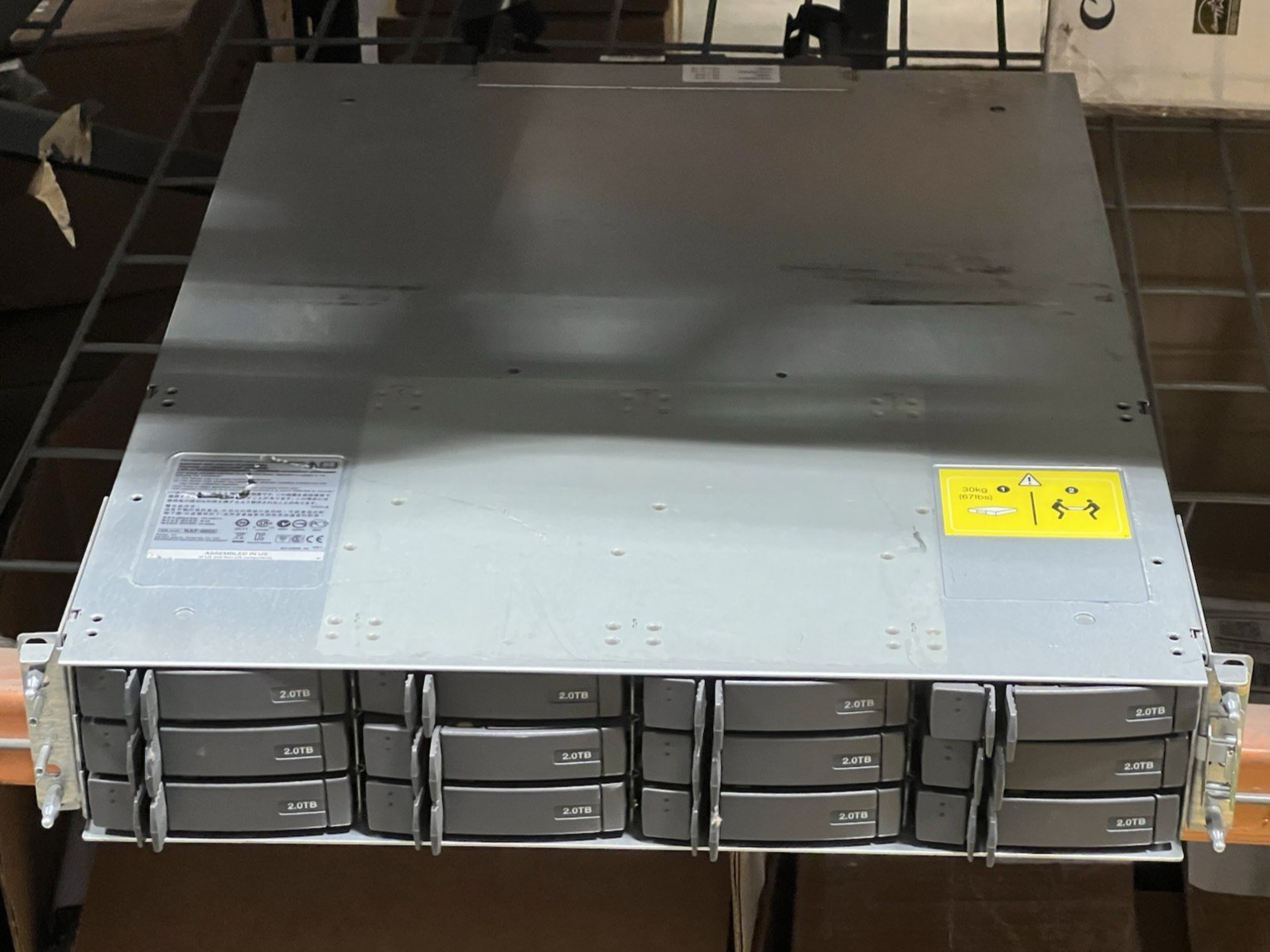 NetApp NAF-0602 Storage System 2X Controllers 2x PSU - No HDD/Power Cord