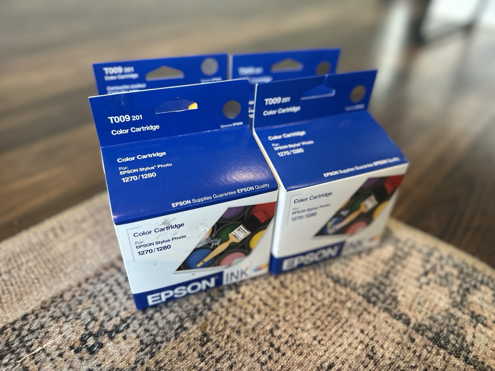 GENUINE Epson T009 201 OEM Color Ink Cartridge New Expired 1/2004 READ DESC