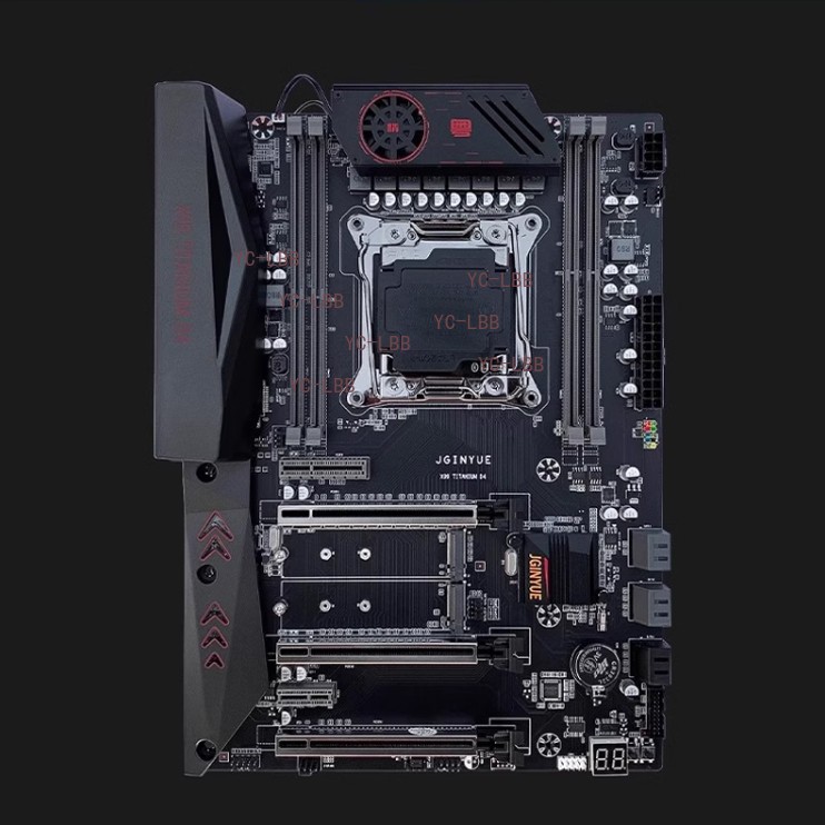 JGINYUE INTEL X99 TITANIUM D4 LGA 2011-3 DDR4 256G ATX Motherboard Core i7 V3V4