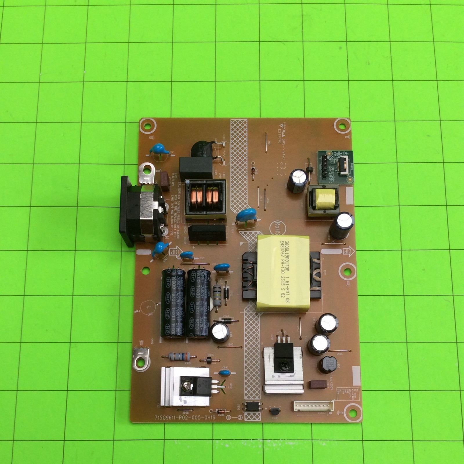 AOC C27G2Z Monitor Main Power Board 715G9611-P02-005-0H1S