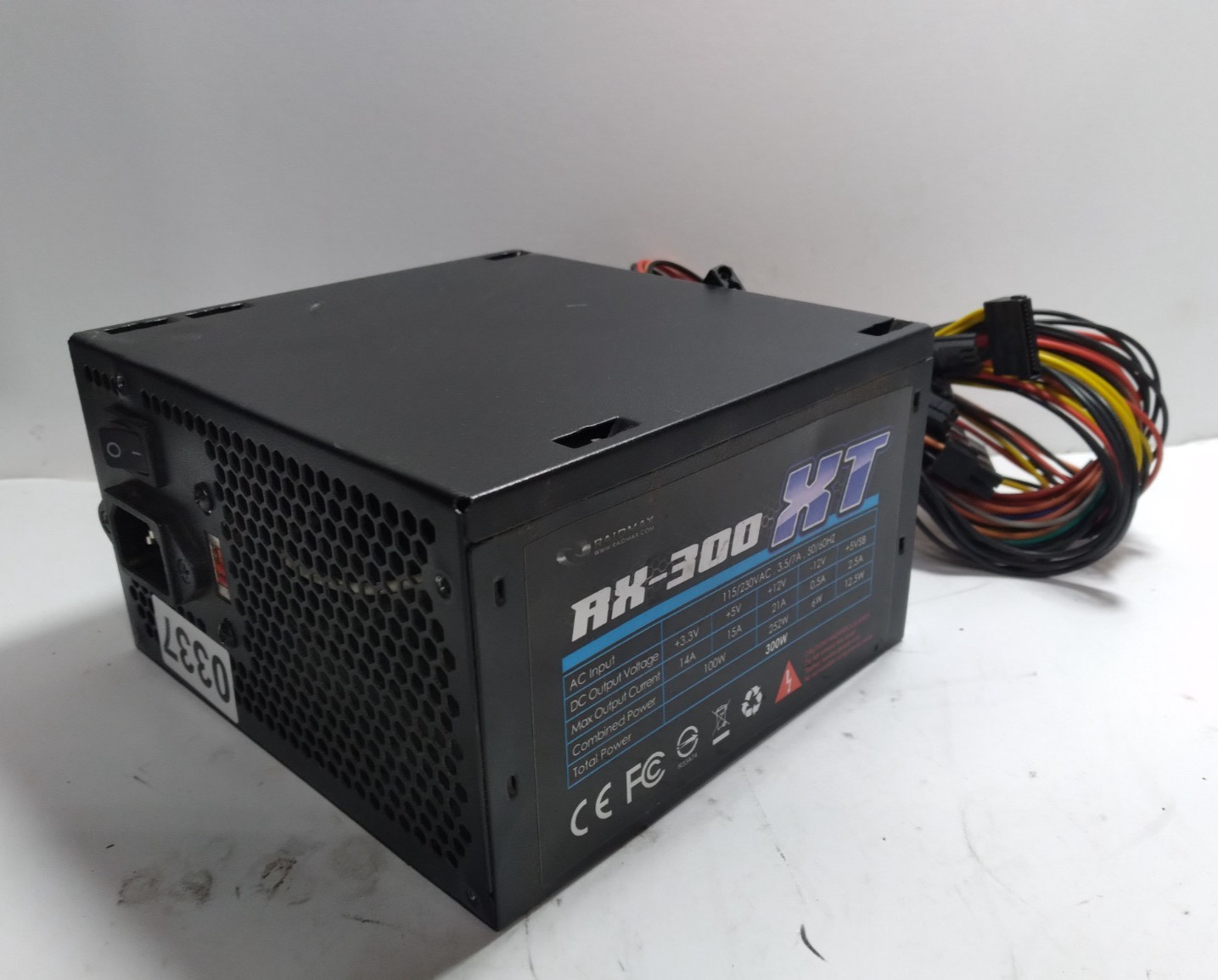 Raidmax XT Series RX-300 300W Desktop Power Supply #0337