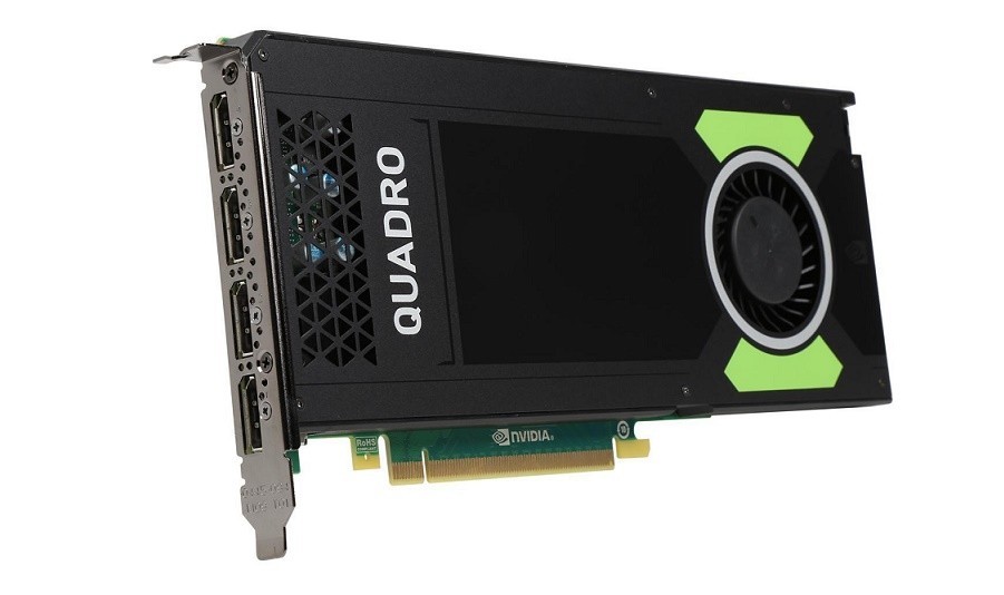 Open Box 8GB PNY nVIDIA Quadro M4000 DVI 4x DP PCI-Ex16 VCQM4000-BLK Graphics